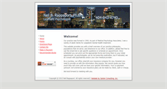 Desktop Screenshot of neilrappaport.com